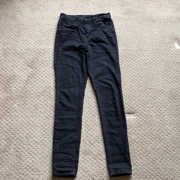 Forever 21 Jeans. Black. Size 24. Excellent condition. - Picture 2 of 6
